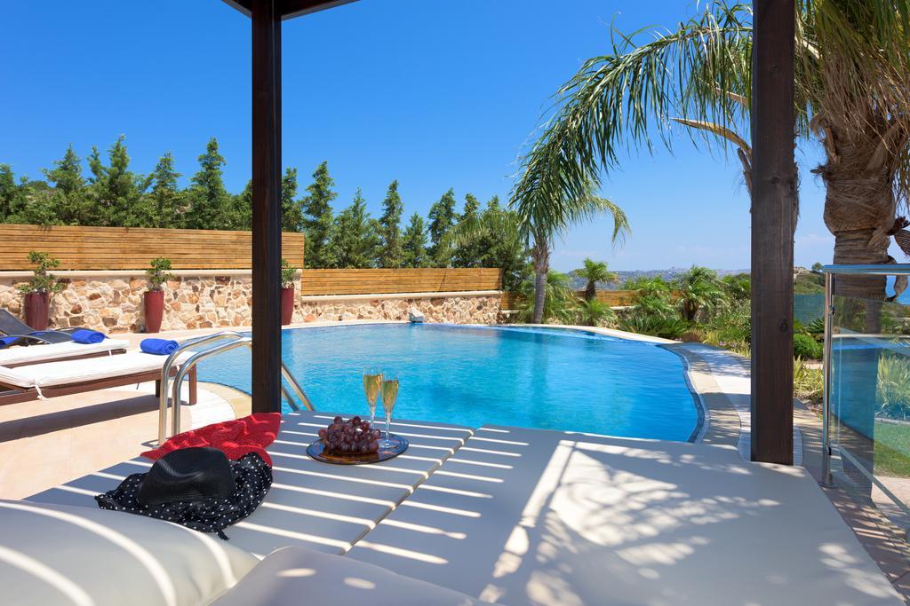 Quinn Hill Luxury Villa Rhodes City Exterior foto