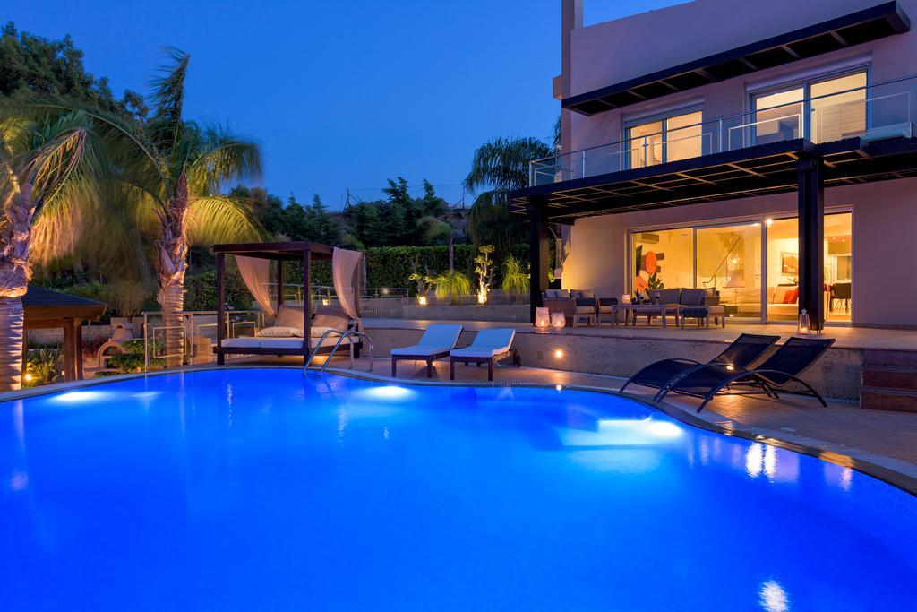 Quinn Hill Luxury Villa Rhodes City Exterior foto