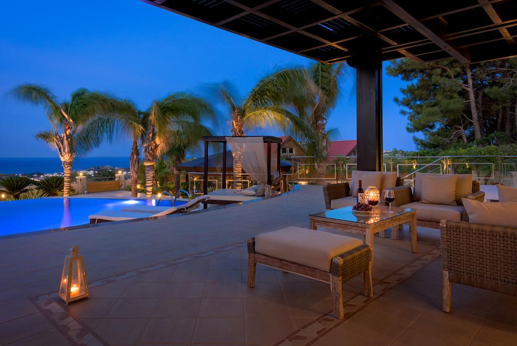 Quinn Hill Luxury Villa Rhodes City Exterior foto