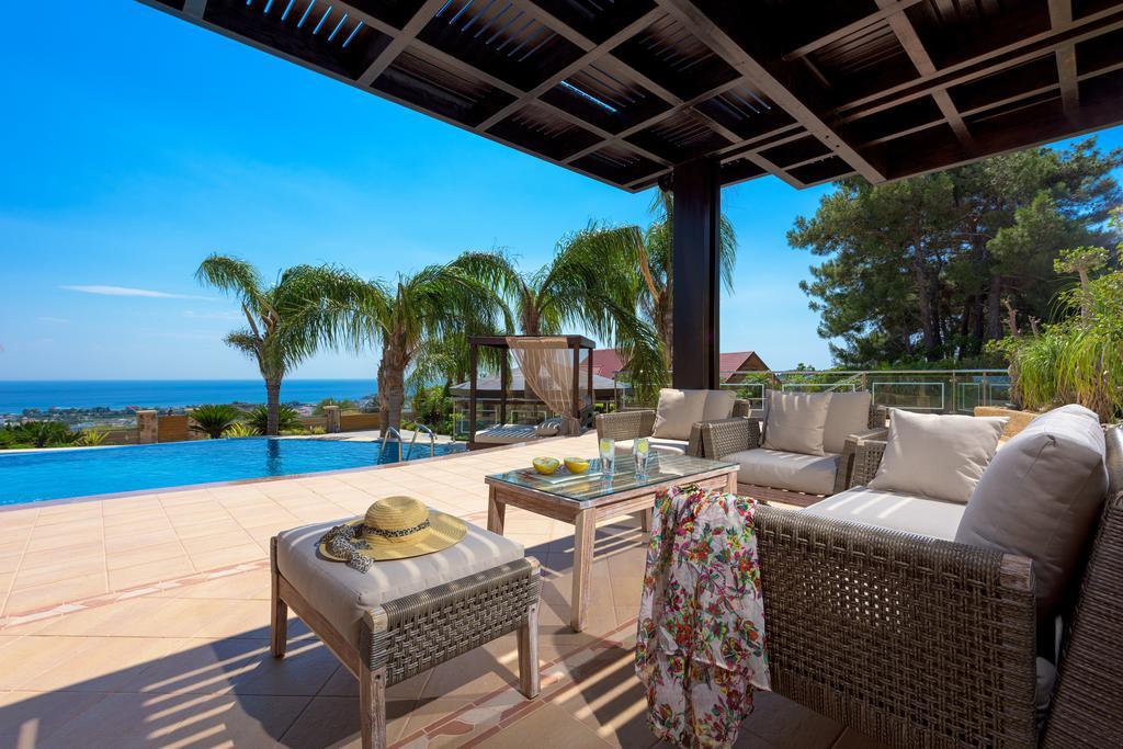Quinn Hill Luxury Villa Rhodes City Exterior foto