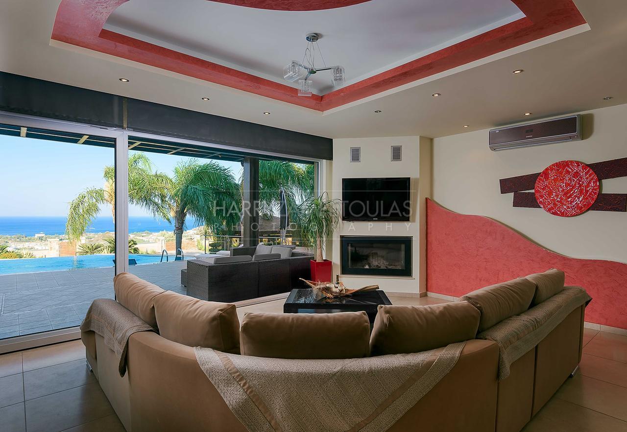 Quinn Hill Luxury Villa Rhodes City Exterior foto